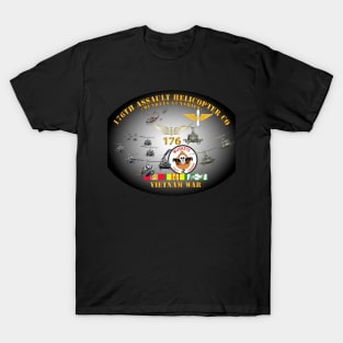 176th Assault Helicopter Co - Muskets - Helo Aslt T-Shirt